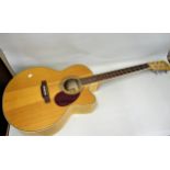 Freshman FA300 Jem/S acoustic guitar, (with damages)