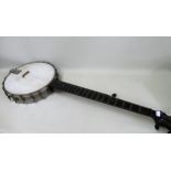 Early to mid 20th Century banjo (at fault)