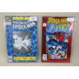 Marvel Spider-Man 2099 comic, together with the Spectacular Spider-Man 189 30th Anniversary Special