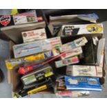 Box containing nineteen unmade model Aircraft kits, including Airfix, Revel etc.