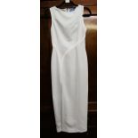 Thierry Mugler, grey and white dress, size 38