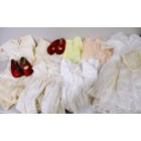 Quantity of various baby clothes and shoes
