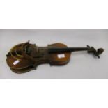 Violin (for restoration) with 14in back Please see further images