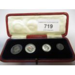 Edward VII Maundy coin set 1905, in original case