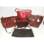 The Bridge, Firenze 1969 brown leather crossbody bag, complete with dust cover and three other