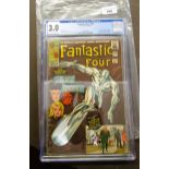 Marvel Fantastic Four 50 comic 1966 Silver Surfer cover CGC graded 3.0