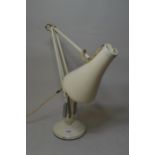 Anglepoise lamp by Herbert Terry in cream