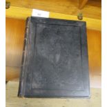 19th Century leather bound family Bible dated 1847