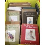 Quantity of various F. Warne Beatrix Potter volumes and Heinemann Alison Buttley volumes