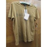 Balmain, Paris, ladies t-shirt, size S, unworn with original tags, Lauren by Ralph Lauren skirt,