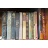 Small quantity of Folio Society volumes with slips