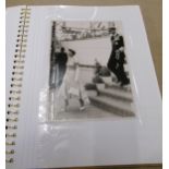 Album containing a small quantity of photographs from the Royal Commonwealth tour of Elizabeth II