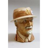 Royal Doulton Toby jug of Field Marshall ' The Right Honourable J.C. Smuts, Prime Minister of the