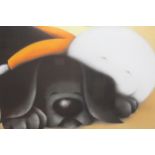 Doug Hyde, artist signed Limited Edition giclee print on paper, ' Beauty Sleep ', No.28 of 295,