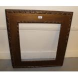 Early 20th Century Rowley Gallery giltwood picture frame, 49cms x 45cms rebate (no label)