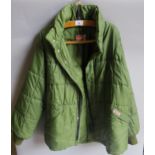 Original Puffa jacket, size L and a John Partridge raincoat