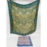 Two Liberty scarves including the Centenary 1875 to 1975 in Hera design