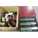 Boxed vintage 0 gauge electric multiple unit by Ace Trains, together with a quantity of other