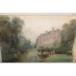 Folder of unframed watercolours, landscape and other scenes, signed E. Duncan, J. Hamilton