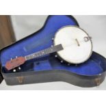 Savana banjo ukulele in a fitted case