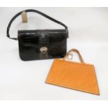 Small Tanner Krolle handbag and a 1980's Findig bag