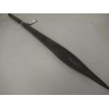 Antique Native carved war club / throwing stick 70cm long Condition as shown in photos