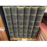 Six volumes, Old & New London circa 1870