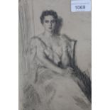 Anders Zorn, etching, Mrs Cleveland II (1899), signed in pencil, 26cms x 16cms