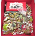 Collection of Wade Whimsy figures including nursery rhymes, two boxed sets and a quantity of pin