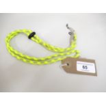 Loewe, yellow neck cord for sunglasses / reading glasses