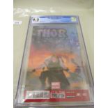 Marvel comics, Thor God of Thunder 2 CGC graded 9.2, first appearance of Gorr the God Butcher 2013