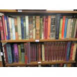 Large quantity of approximately 110 plus of Folio Society volumes, mostly with slip cases