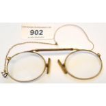 Pair of antique pince nez