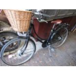 Good quality modern traditional style bicycle by Pashley, with various accessories including a