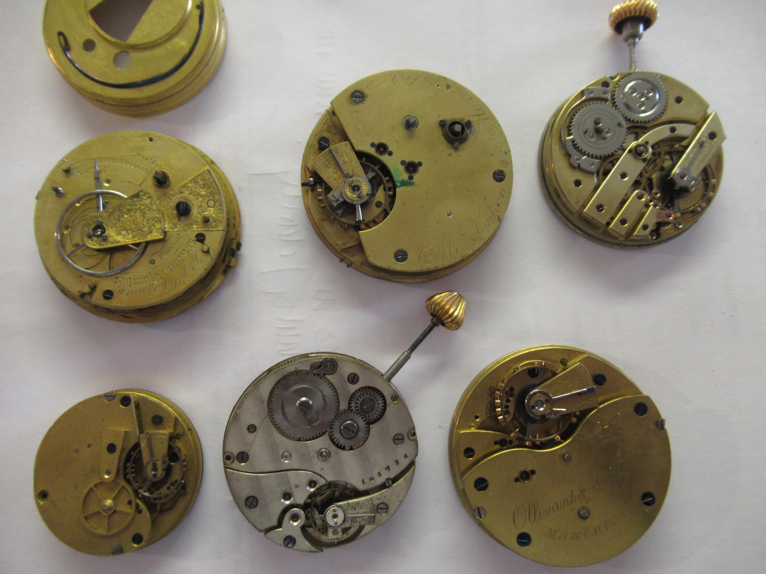Large quantity of 19th & 20th Century pocket watch movements (for restoration and spares) - Image 3 of 7