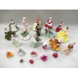 Collection of various modern Royal Doulton figures
