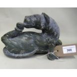 Chinese green hardstone Ming style figure of a horse