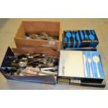 Quantity of various Viners steel cutlery including Studio pattern and others, some in original boxes