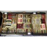 Three boxes containing a collection of various modern Days Gone commercial model vehicles,