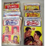 Quantity of 1950's ' The Ring ' magazines