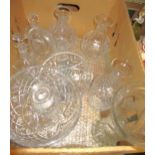 Quantity of miscellaneous good quality cut glass