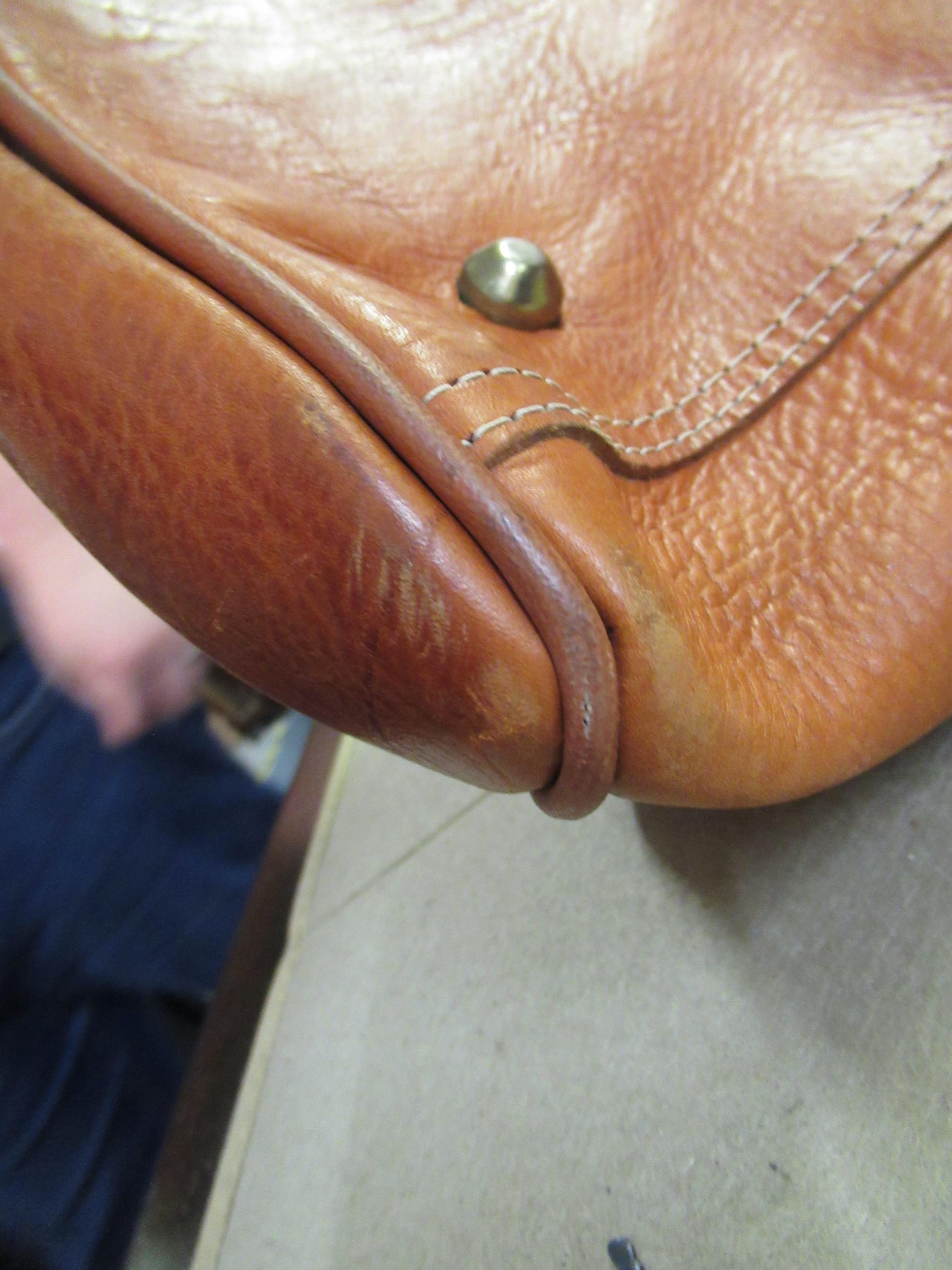Tan leather attaché case by Piquadro, together with another leather briefcase Condition as shown - Image 15 of 17