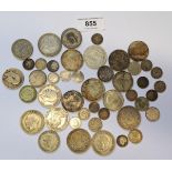 Small collection of Victorian and later silver coinage
