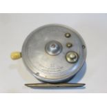 Hardy fly reel, The Silex Major 4 1/4 in Condition shown in photo's