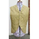 Two gilets, one by Husky of Tostock and another with suede trim by Lavenir, size L, together with