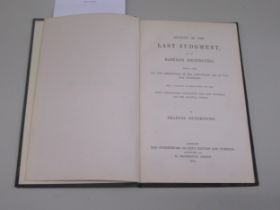 Emmanuel Swedenborg, First Edition ' Account of the Last Judgement and of Babylon Destroyed ', 1875