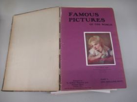Two volumes, ' Famous Pictures of the World ' and ' Masterpieces of French Art ' (at fault)