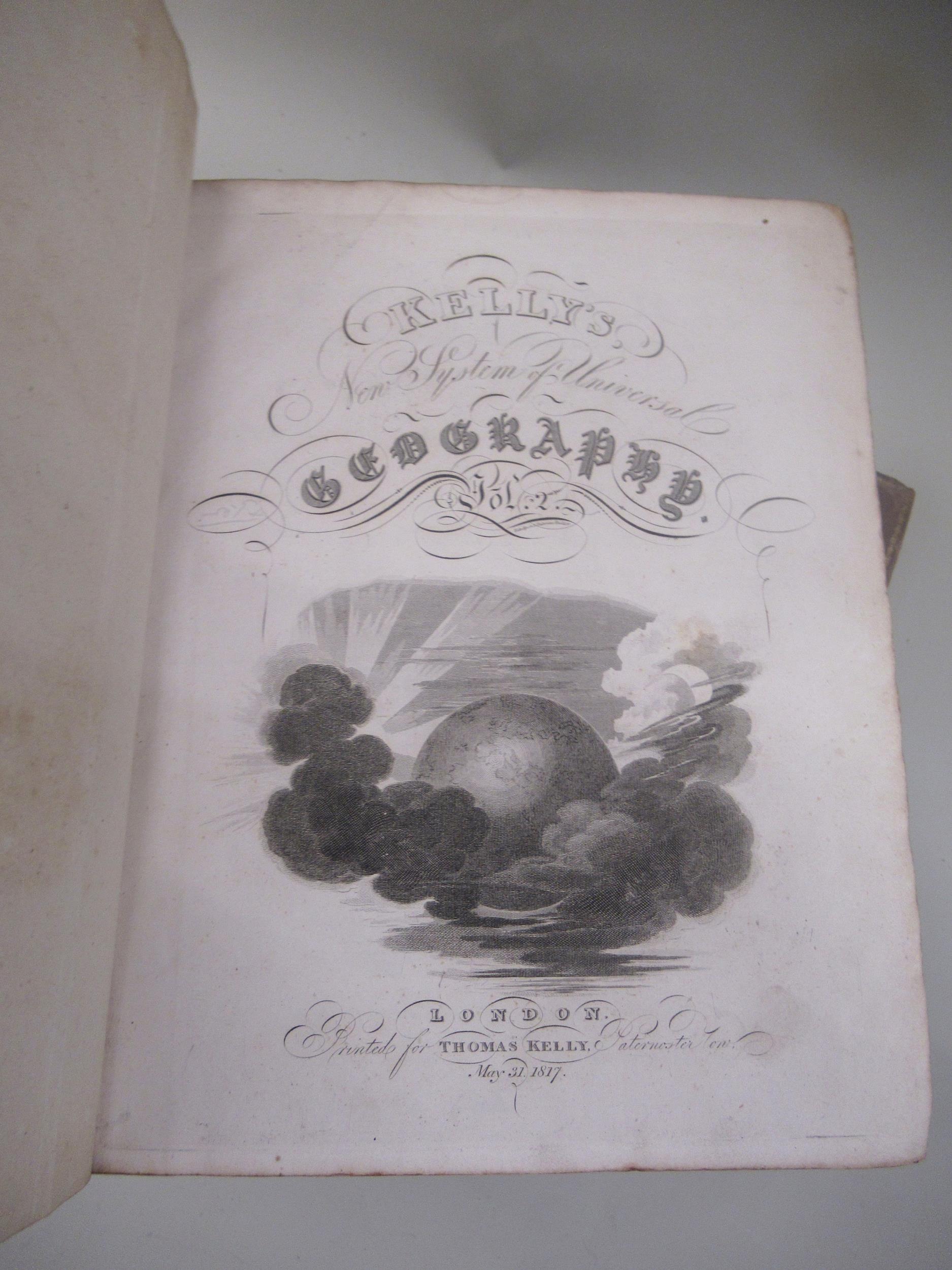 Two volumes, ' Kelly's Geography ' 1820, maps included - Image 2 of 2