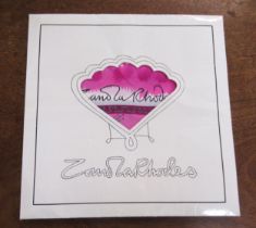 Zandra Rhodes, silk scarf in original packaging