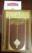 ' Rubaiyat of Omar Khayyam ', presented by Willy Pogany, having gilt tooled leather binding